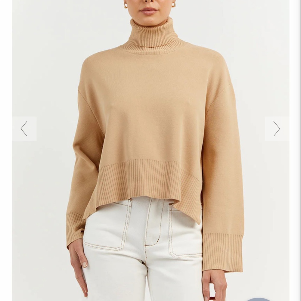 Dissh - Eric jumper in Warm Wheat (beige) NWT